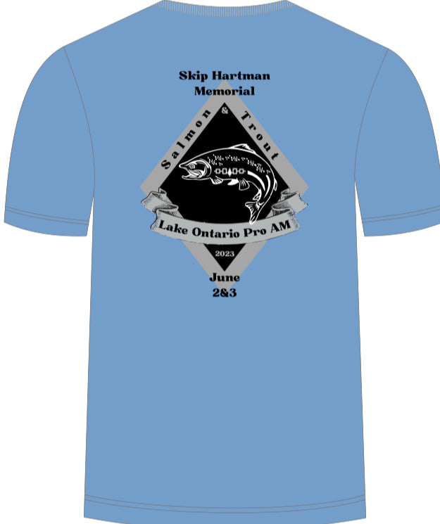 Skip Hartman Memorial T-Shirt - Light Blue